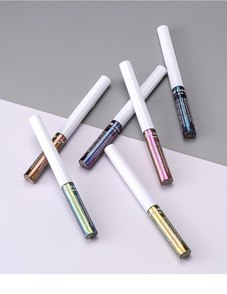 Fit Colors Chameleon Eyeliner Set 6 Color-Changing Liquid Liners Long-Lasting Waterproof Formula with Flexible Tip for Metallic Shimmer Makeup Fit Colors Chameleon Eyeliner Set 6 Color-Changing Liquid Liners Long-Lasting Waterproof Formula with Flexible Tip for Metallic Shimmer Makeup