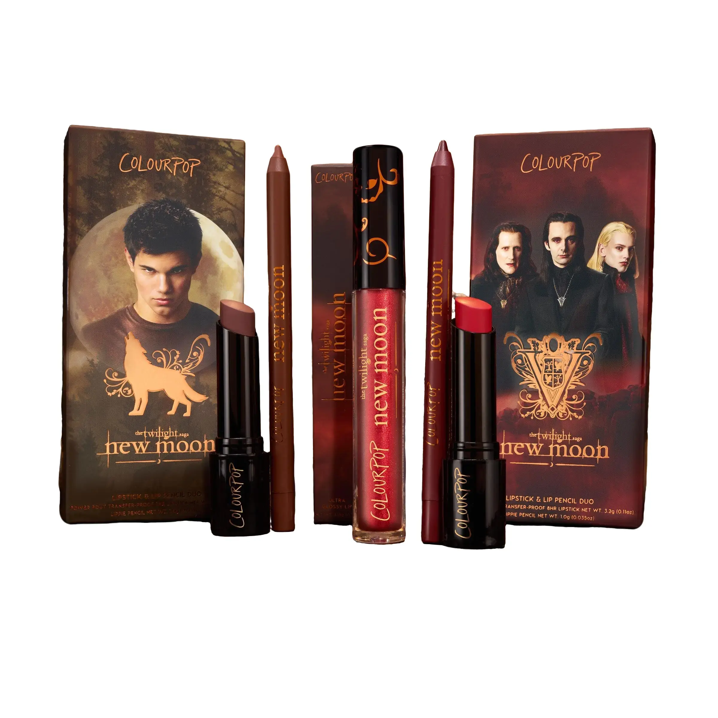 ColourPop® x Twilight New Moon Pack Member Lip Set