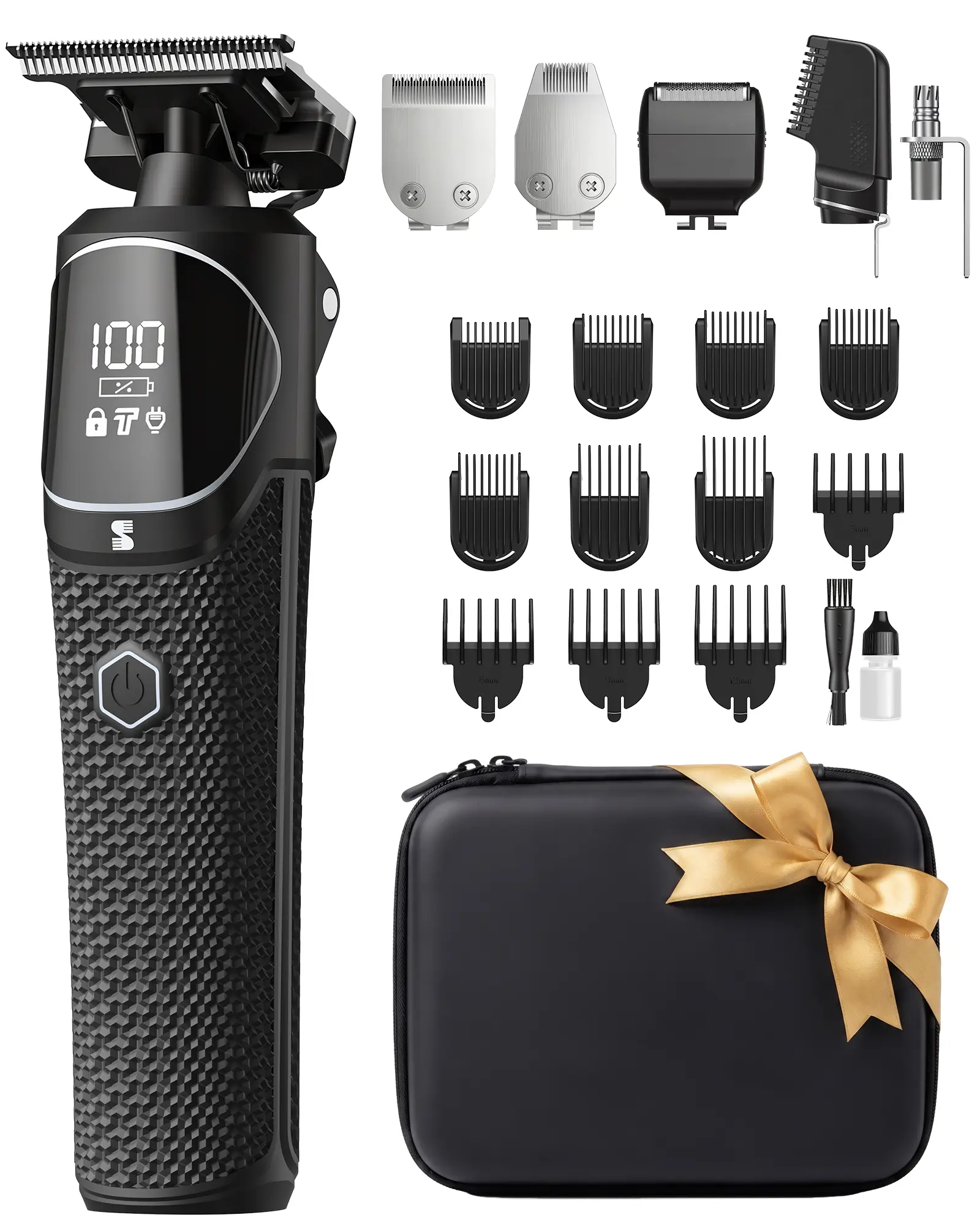 MANSPOT- 7000 Series, All-in-One Trimmer, Beard Trimmer and Hair Clipper, 26-Piece Men's Grooming Kit for Beard, Head, Hair, Body, and Face, Soft Pouch,,back to school,back to school haul