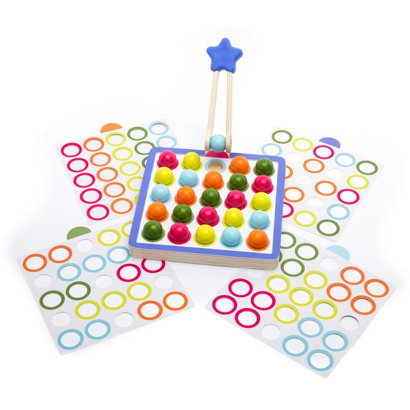 Educational Insights Count & Match Wooden Set - Preschool Learning Toys