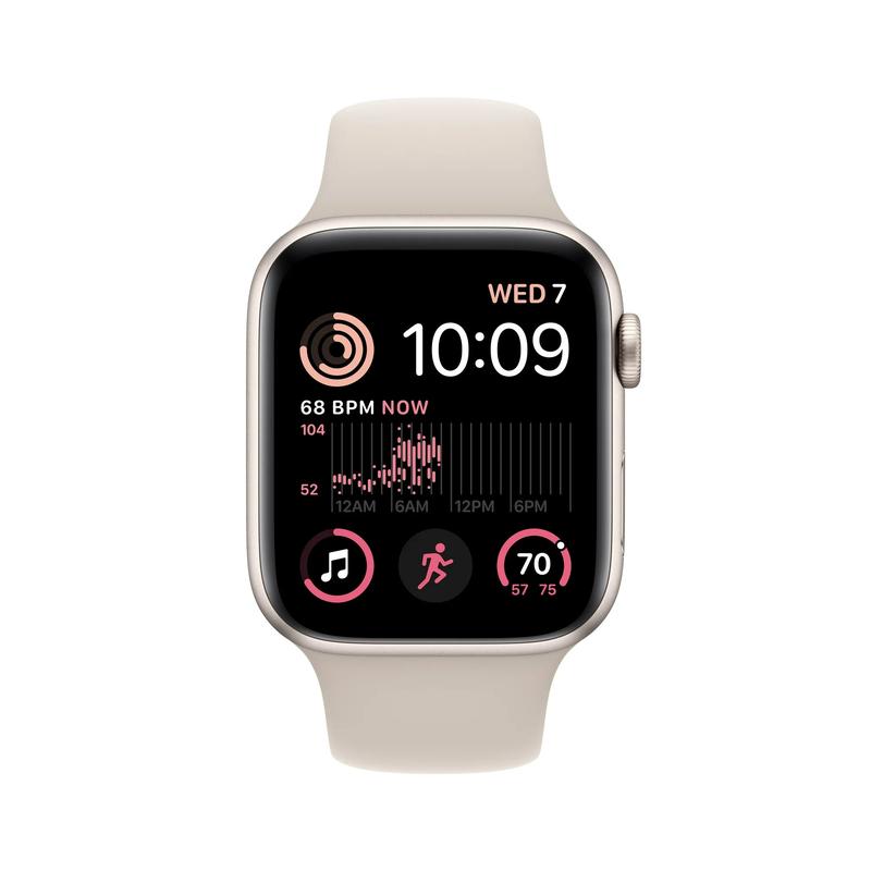 Refurbished Apple Watch SE 2nd Generation - GPS or GPS + Cellular (1 Year Warranty) Excellent Condition