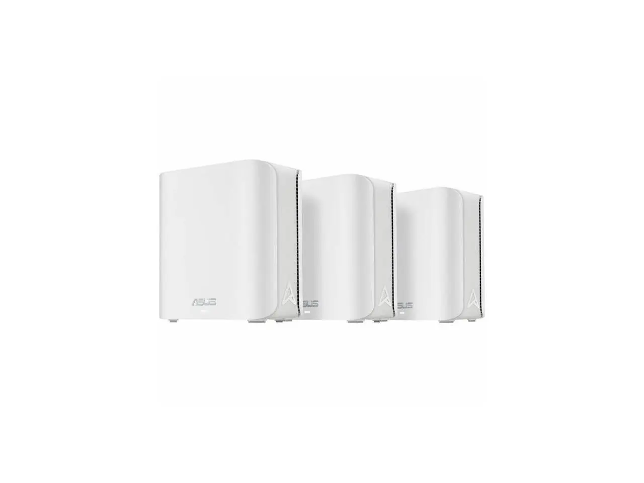 Asus ZenWiFi BD5(W-3-PK) Wi-Fi 7 Mesh Ethernet Wireless Router -  5000 Mbps, 6800 sq.ft (3pk) - 2.40 GHz ISM Band - 5 GHz UNII Band - 4x Antenna