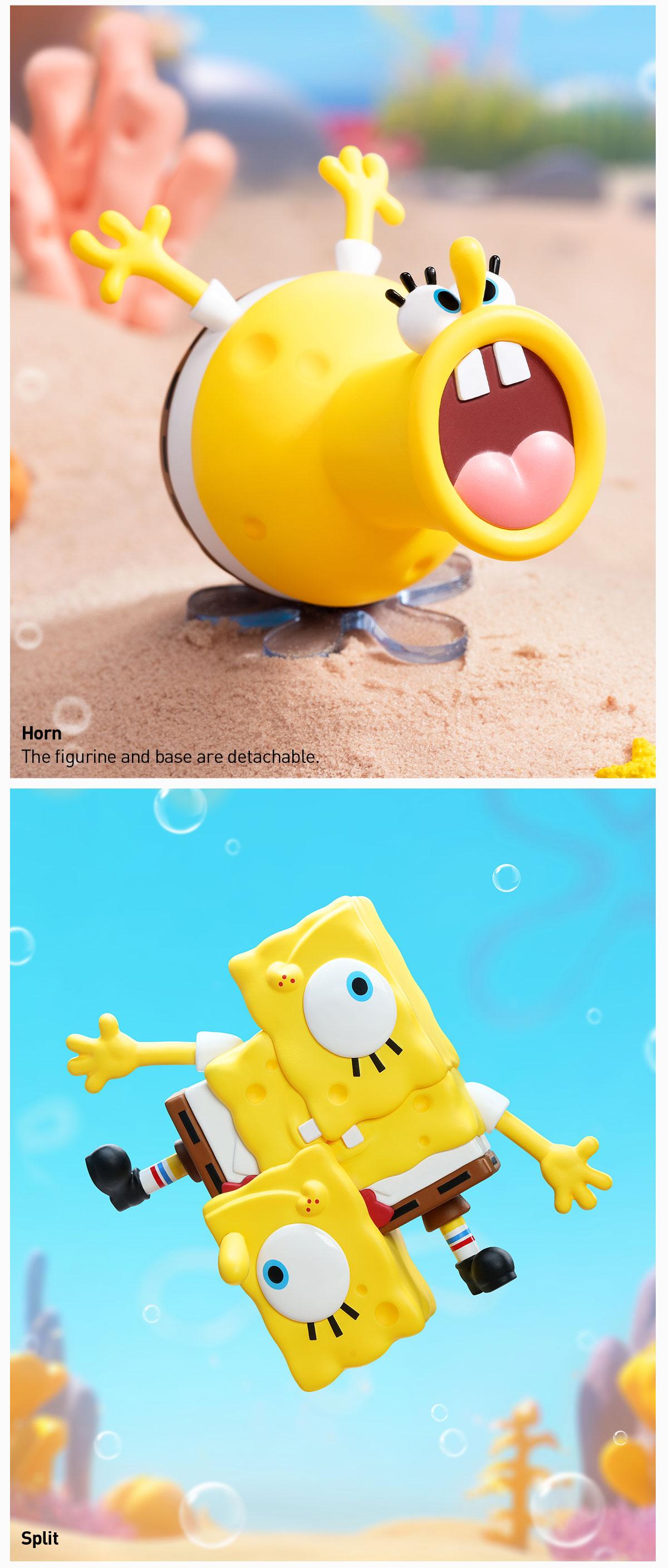 POP MART SpongeBob SquarePants Daily Quirks Series Figures, Blind Box, Mystery Box