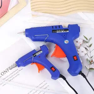 Mini Hot Melt Glue Gun High Temperature Fast Heating Electric Adhesive Tool Portable Craft Repair Home DIY Handmade Projects Strong Bonding Compatible Glue Sticks