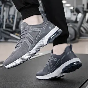 2026 Men’s Comfortable Sneakers, Breathable Mesh Running Shoes with Shock Absorption—Lightweight, Non-Slip, Lace-Up Casual Shoes. High-quality gym sports shoes and stylish, all-season men’s footwear with rubber soles. Athletic Shoes,Runner
