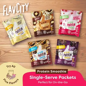 HOT! TikTok EXCLUSIVE Protein Smoothie Sampler Bundle -  Variety Pack - 25g Protein