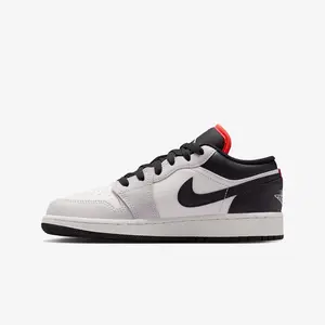 Air Jordan 1 Low GS Black Summit White Infrared