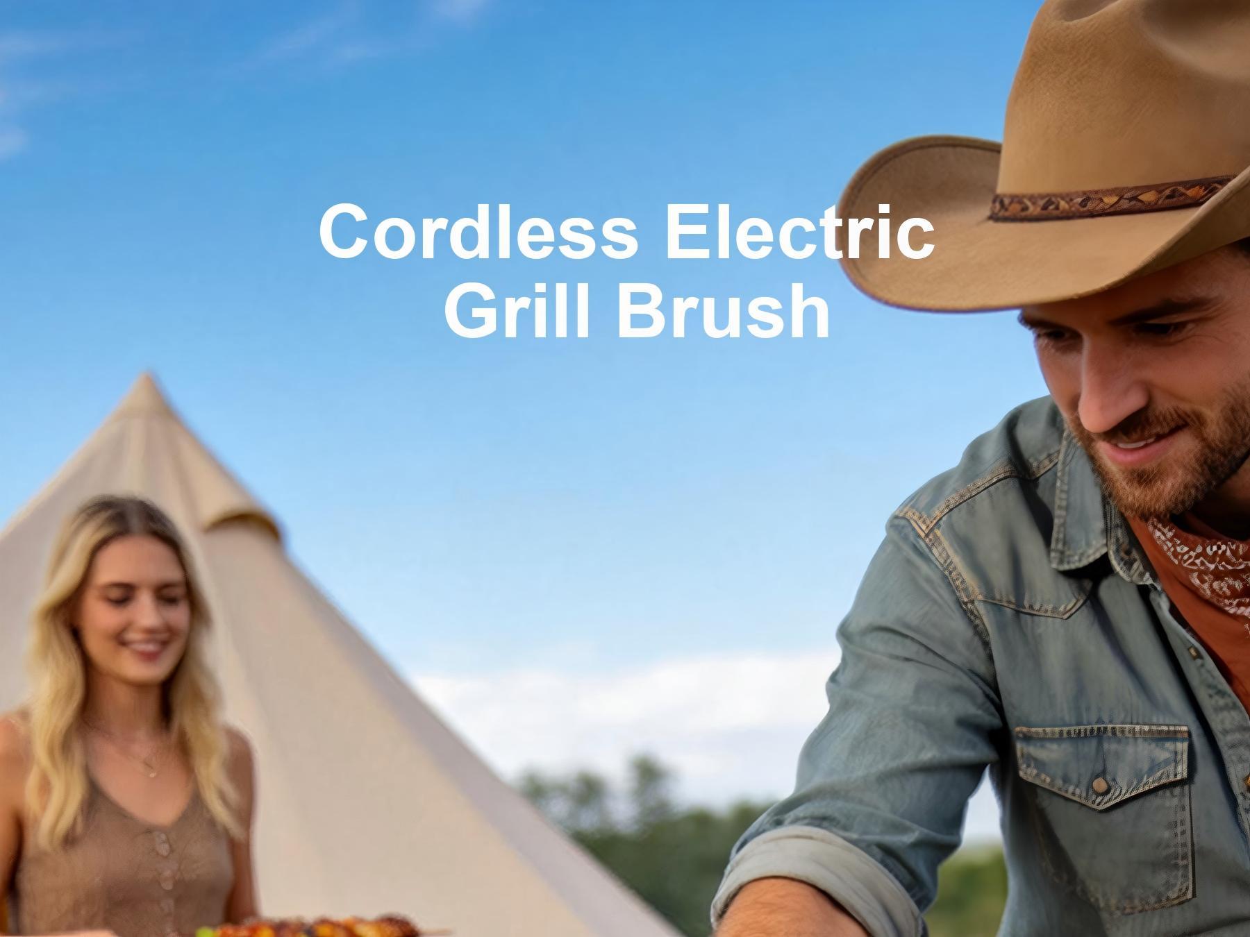 IJF Heavy Duty Electric Rotating Grill Brush Cordless, Powerful BBQ & Griddle Power Scrubber, 120–150 Min Battery Life, No Loose Bristles, 3 Cleaning Attachments IJF Heavy Duty Electric Rotating Grill Brush Cordless, Powerful BBQ & Griddle Power Scrubber, 120–150 Min Battery Life, No Loose Bristles, 3 Cleaning Attachments