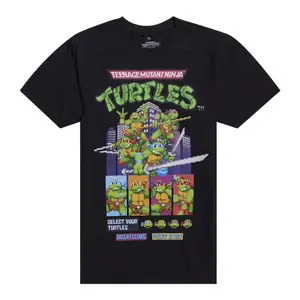 Teenage Mutant Ninja Turtles 8-Bit Game T-Shirt