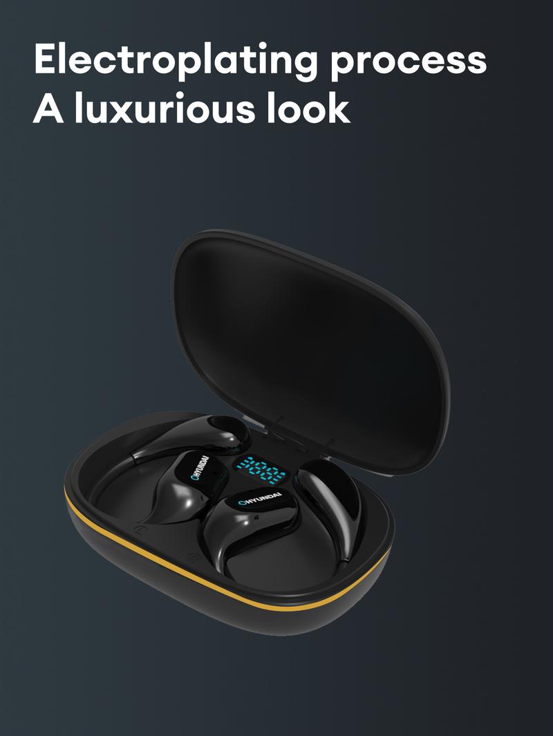 HYUNDAI C01 Wireless Translation Headphones with 2025 Bluetooth 5.4 for Faster, Stable Connection & Low Power Use, Supports 169‑Language Translation, Comfortable Non‑Inductive Wearing for Music & Phone Calls