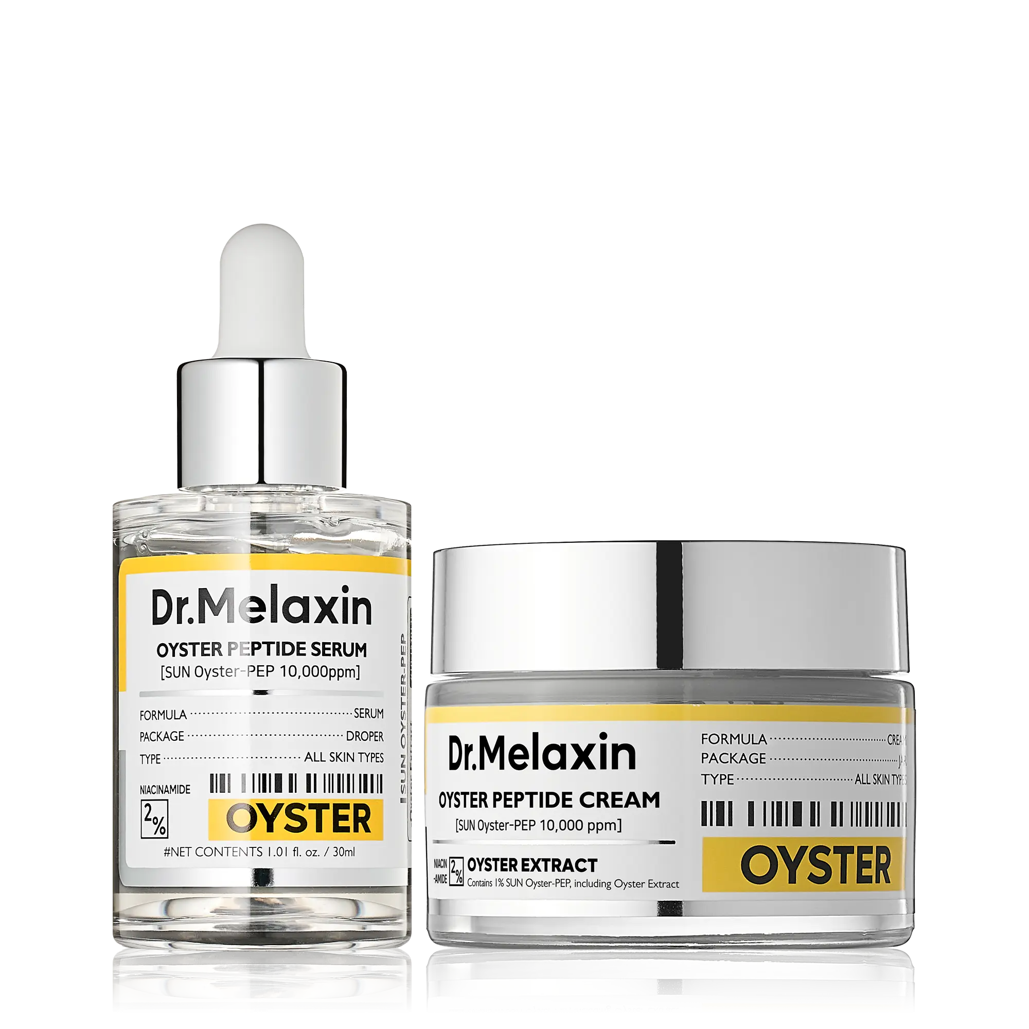 [Dr.Melaxin Official] Oyster Pep-3 Serum & Cream | Anti-aging, Wrinkles, Elasticity, Dull Skin, Firming | Korean Cosmetics