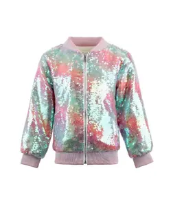 Sequin Bomber Jacket