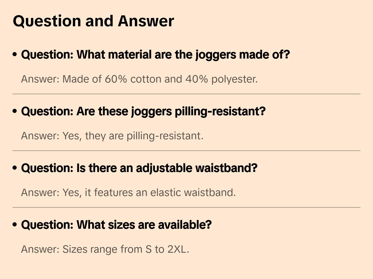 Legends Unisex Joggers