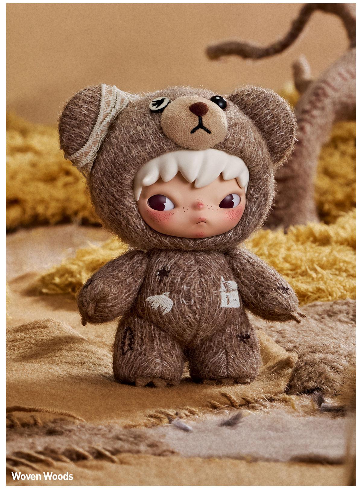 POP MART Hirono Road Journal Series-Plush Doll Pendant Blind Box, Collectible Toys-1.0