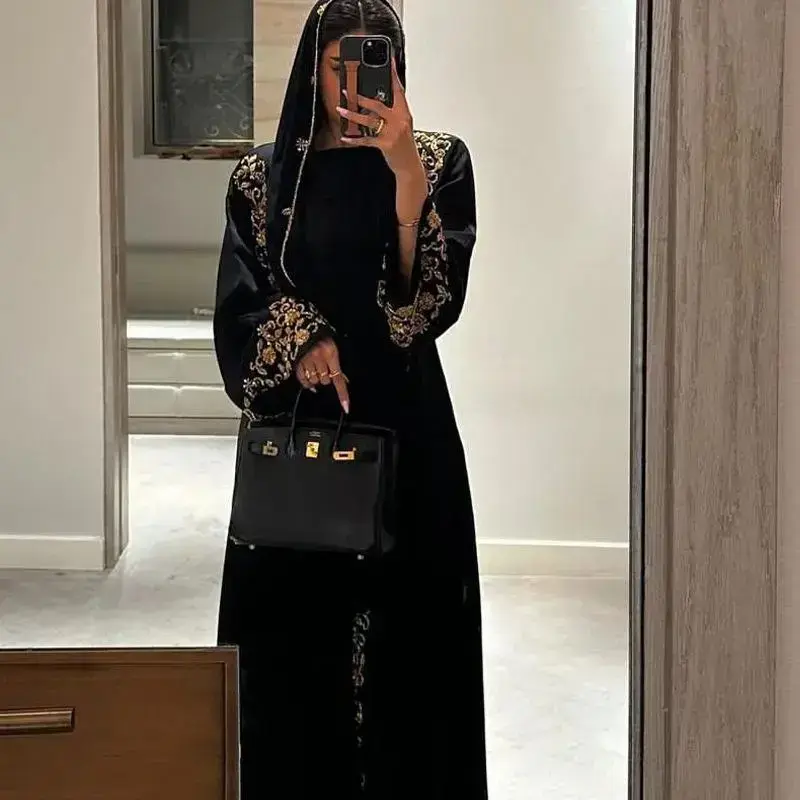 how to choose a flattering bodycon dress for evening events Modest Muslim Woman's Lumina Gown main image 1