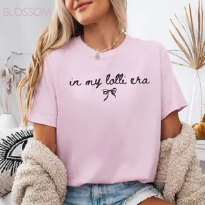 In My Lolli Era Shirt, Grandma Gift, Coquette Lolli Tshirt, Grandma Lolli Shirt, Custom Lolli Gifts, Grandparent Shirt