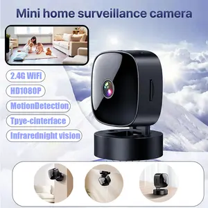Father's Day and Summer Festivals:Miniature surveillance camera,designed for families, pet owners, and homeowners, makes a perfect gift.  It supports wireless connectivity and mobile app viewing, features 360° rotation, and 1080p HD image quality.