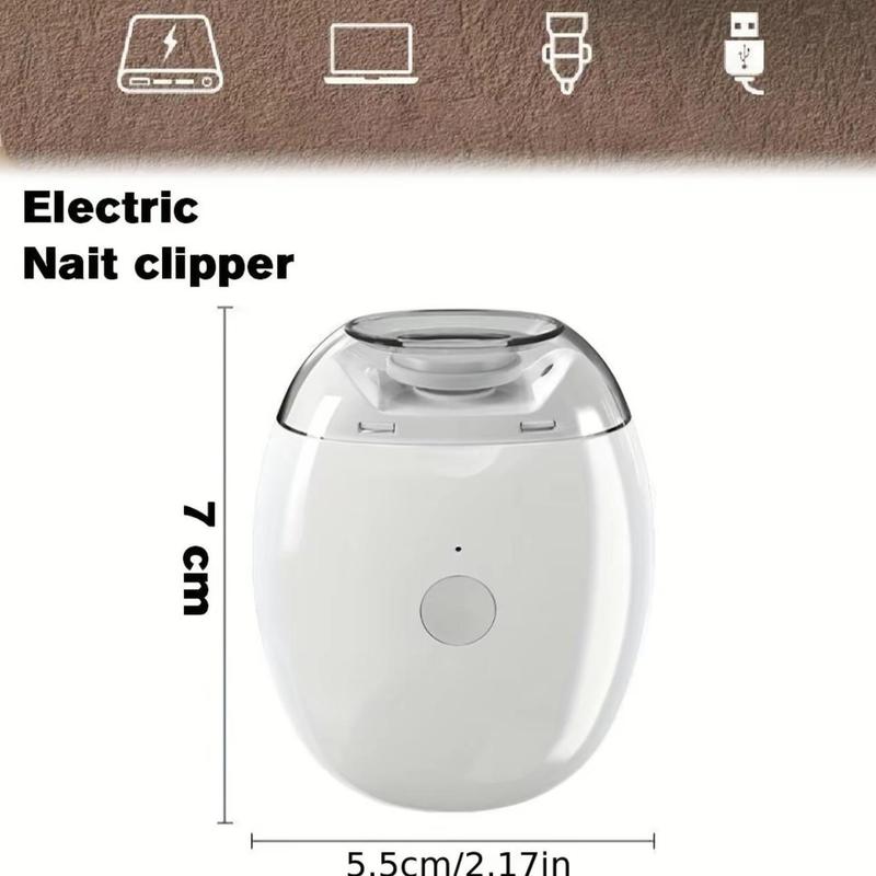 2 in 1 Electric Polishing Automatic Nailclipper, Electric Nail Trimmer with 2Adjustable Speeds, Nail Timmer forseniors, Kids, Adults-11 2 in 1 Electric Polishing Automatic Nailclipper, Electric Nail Trimmer with 2Adjustable Speeds, Nail Timmer forseniors, Kids, Adults-11