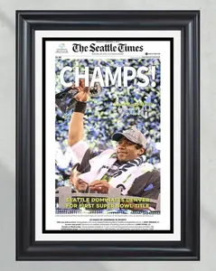 [Sale Up To 30%] + [Free Ship] 2014 to 2026 Seattle Seahawks, 2014 Super Bowl Champions Collector Set (No Frame)