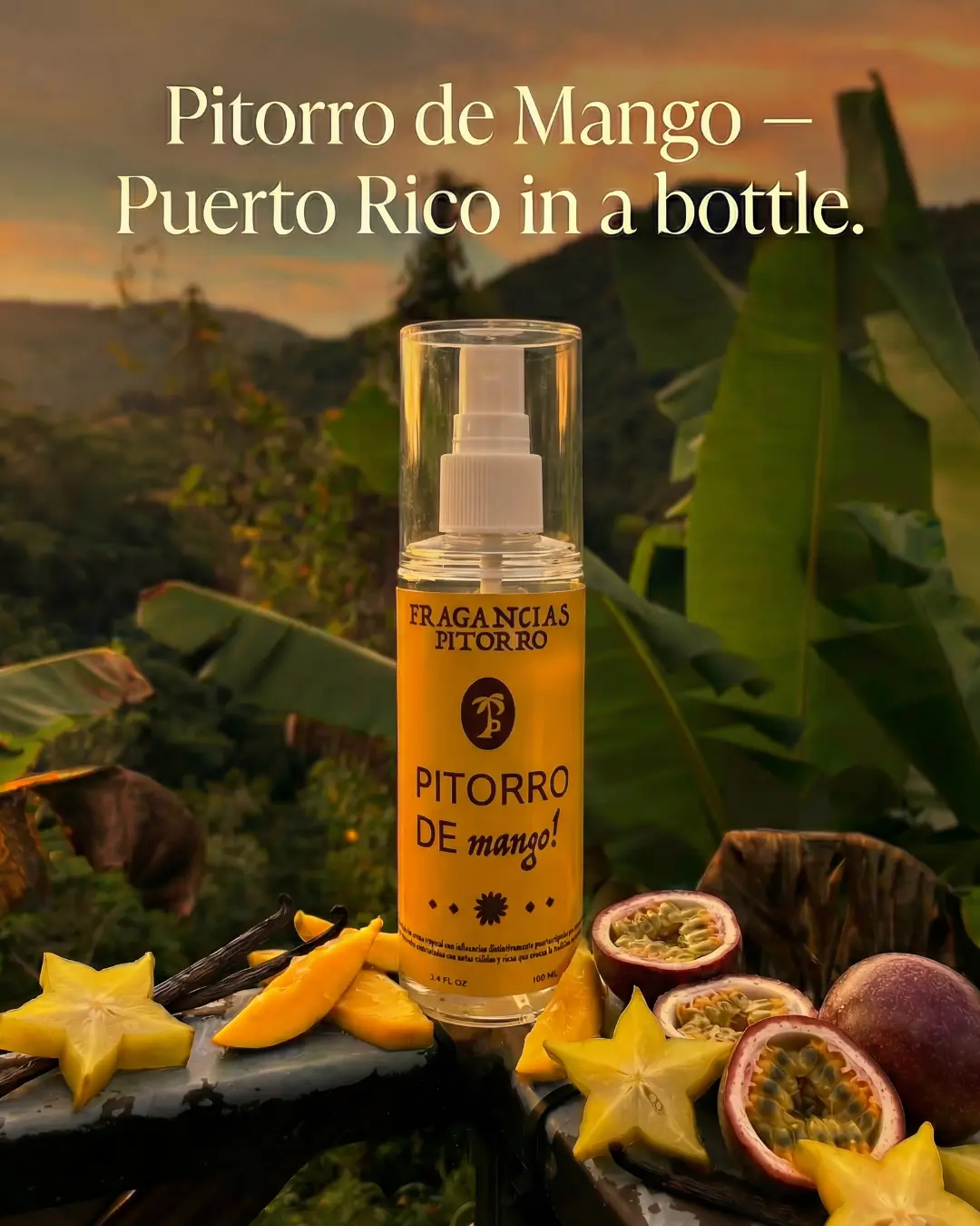 Pitorro de Mango All Over Fine Fragrance Body Mist
