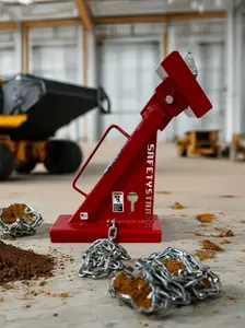 Safety Stand – Standard Dump Truck Brace | Fixed Saddle | 25,000 lb | OSHA | USA