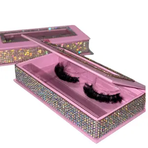 Fluffy Thick Curly Strip Lashes with an extension style effect a Full Wispy Finish