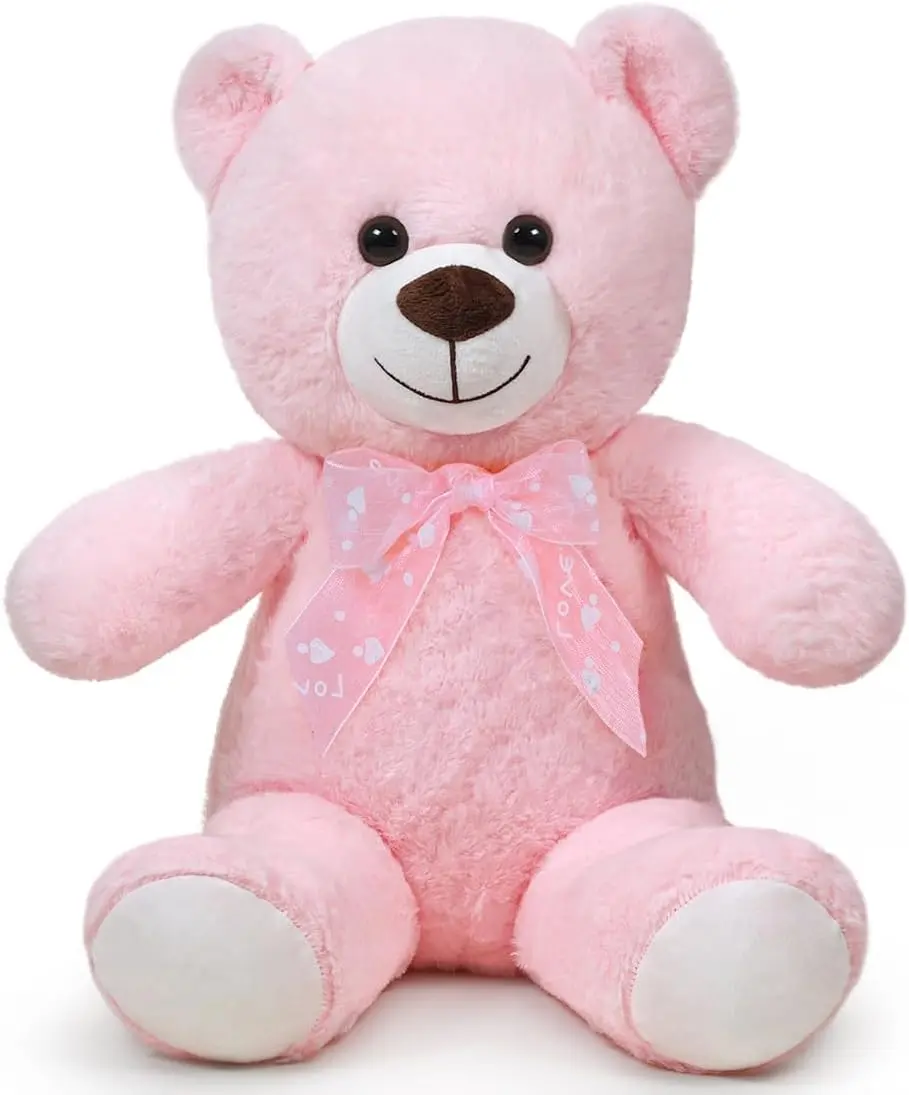 Chubbyjoy 15.7in/23.6in Teddy Bear - Super Soft Huggable Kawaii Stuffed Animal, Soft Furry Collectible Toy, Ideal Gift for Birthday/Christmas Decorations, Kawaii Stuffed Animals, Soft Furry Collectibles