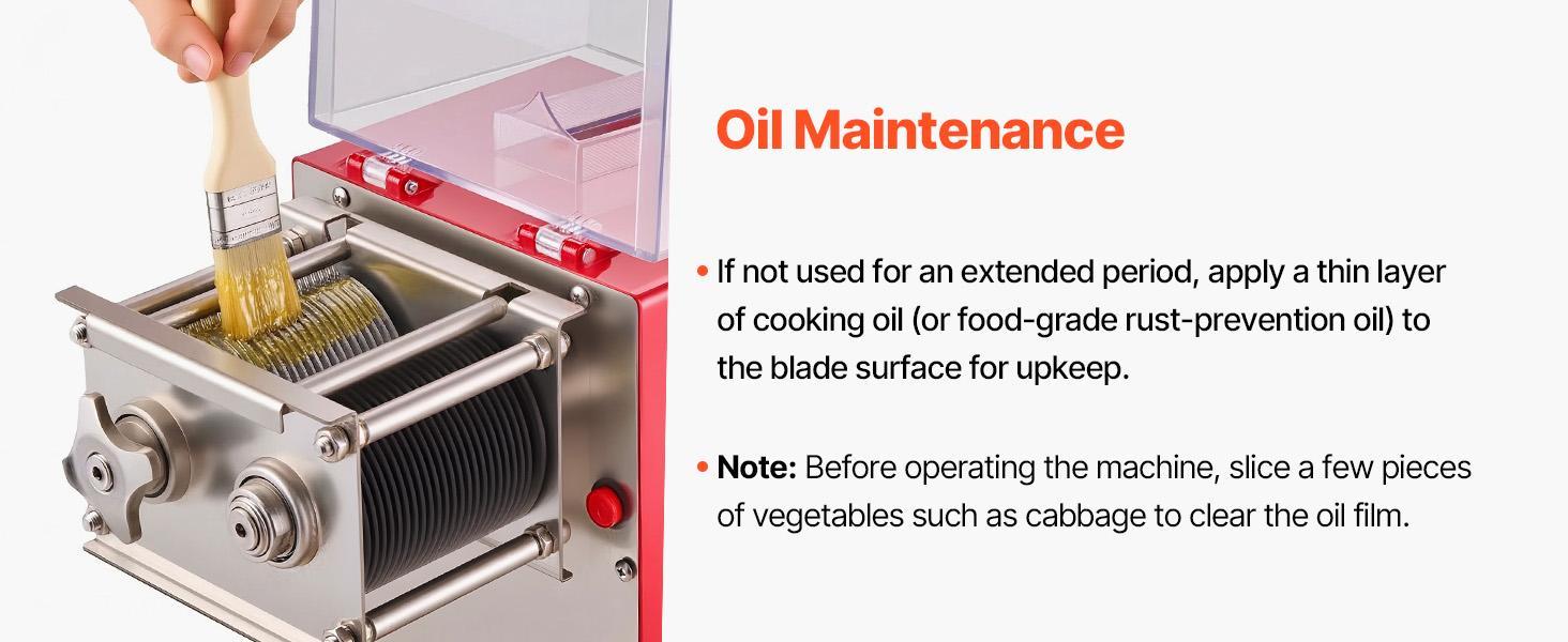 Meat cutter cleaning and maintenance