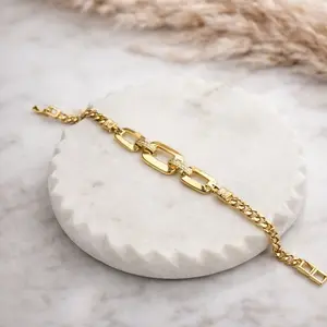 Pulsera Dama cuadrada