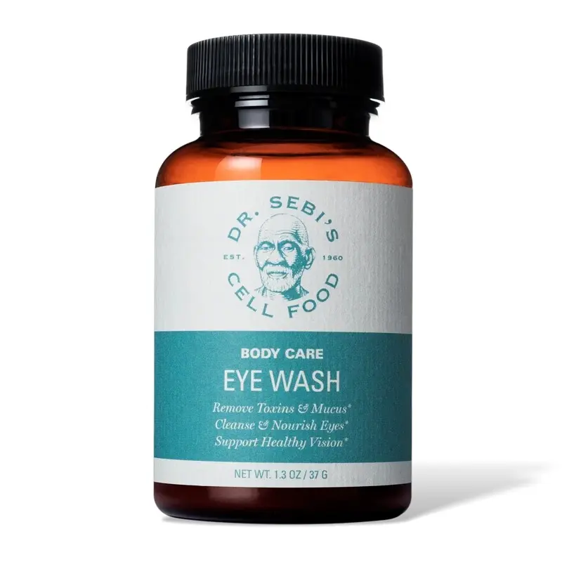Dr. Sebi's Eyewash - All-Natural Soothing Eye Drops with Prodigiosa, Beauty & Personal Care Eye Treatment