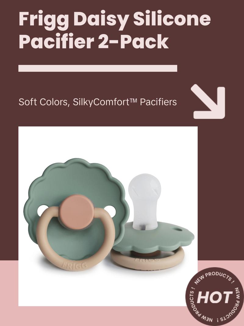 FRIGG Daisy Silicone Pacifier 2-Pack | Limited Edition