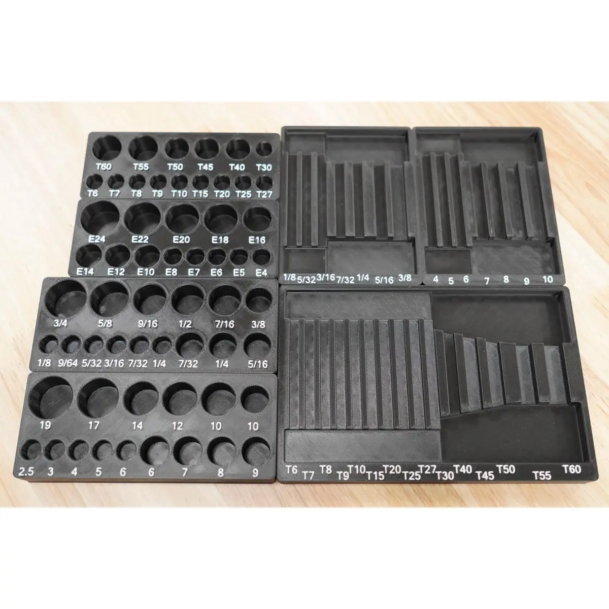 Blue-Point Blpthc87 Bit Socket Organizer – Fits 87Pc Torx & Hex 