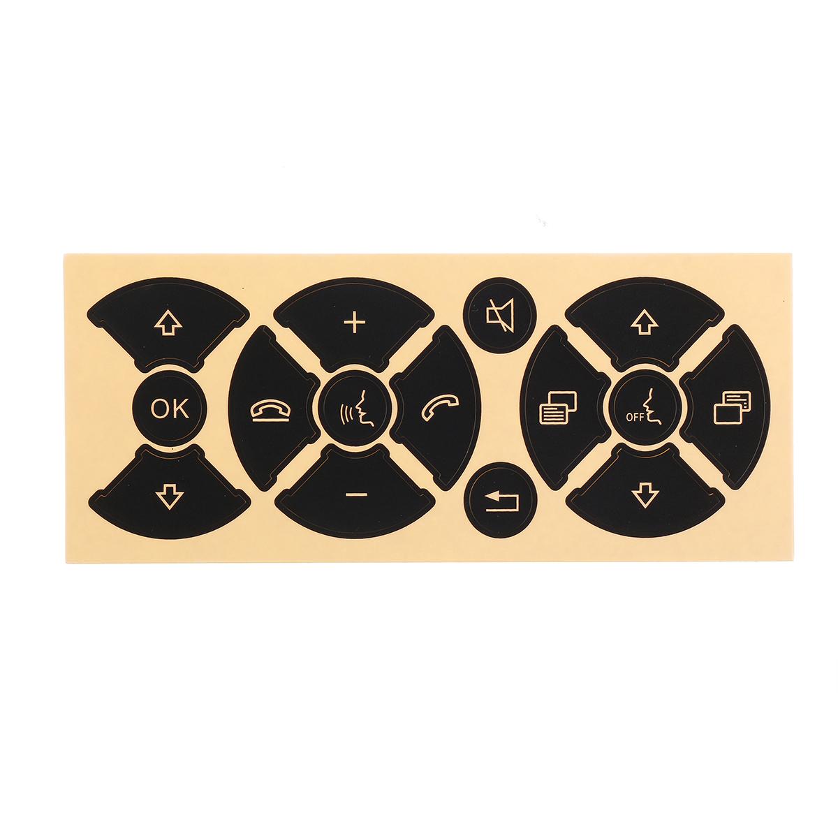 For 2007-2014 Mercedes Benz Button Repair Package Steering AC Window Decals Stickers New