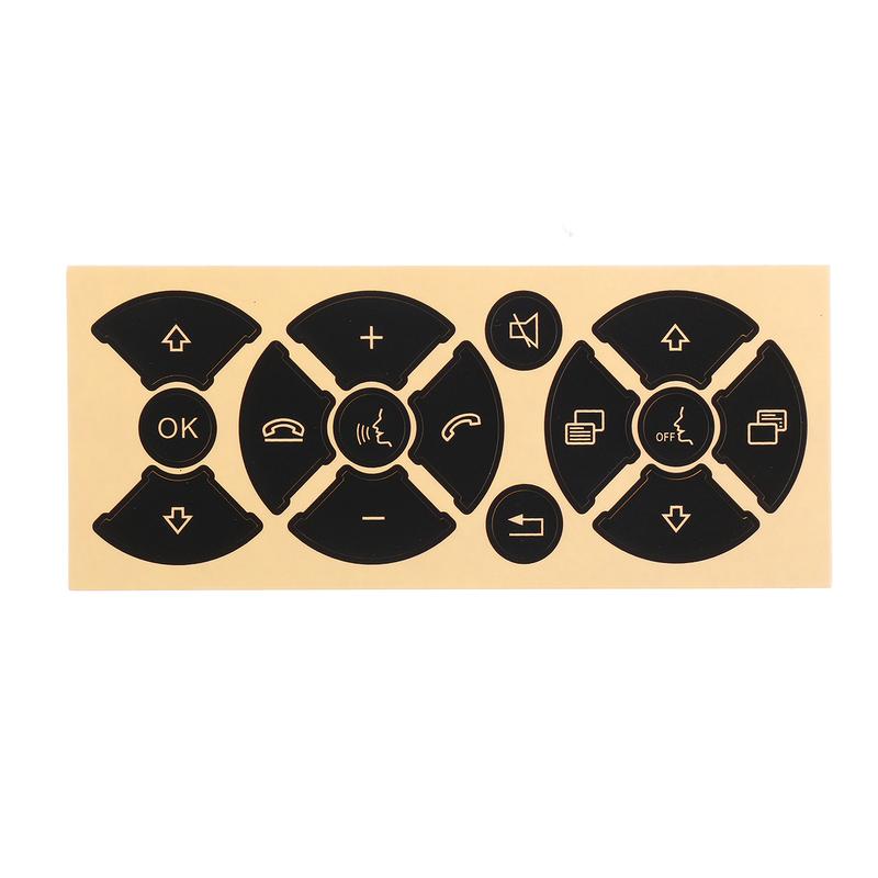 For 2007-2014 Mercedes Benz Button Repair Package Steering AC Window Decals Stickers New