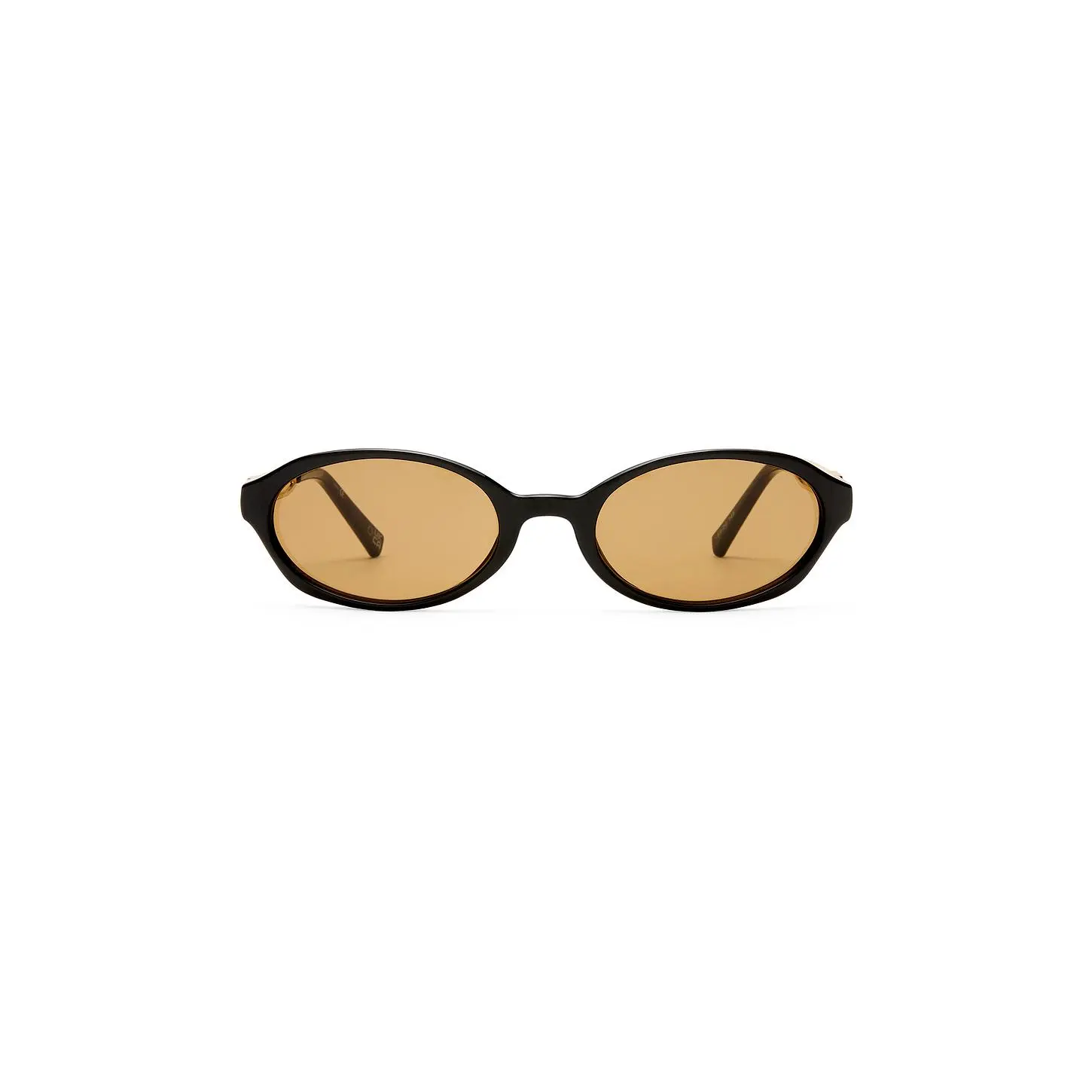 Le Specs Lunita Sunglasses in Black & Light Brown Mono