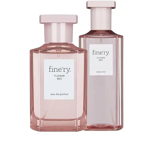 fine'ry Women's EDP Duo Set - 2-Piece Personal Care Layering Perfume Kit with Lush Peony Blend & Wild Bamboo Leaf Scent, Includes 60ml EDP Spray & 150ml Hair and Body Mist for Carefree Mood, Hair And Body Mists