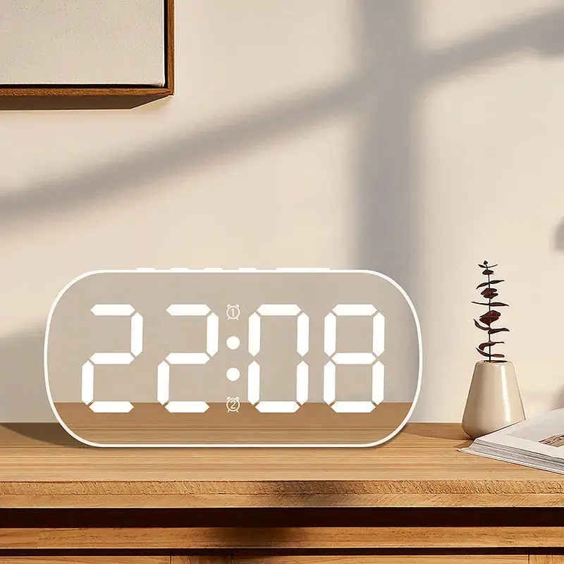 Minimalist Ins Style LED Digital Desktop Alarm Clock