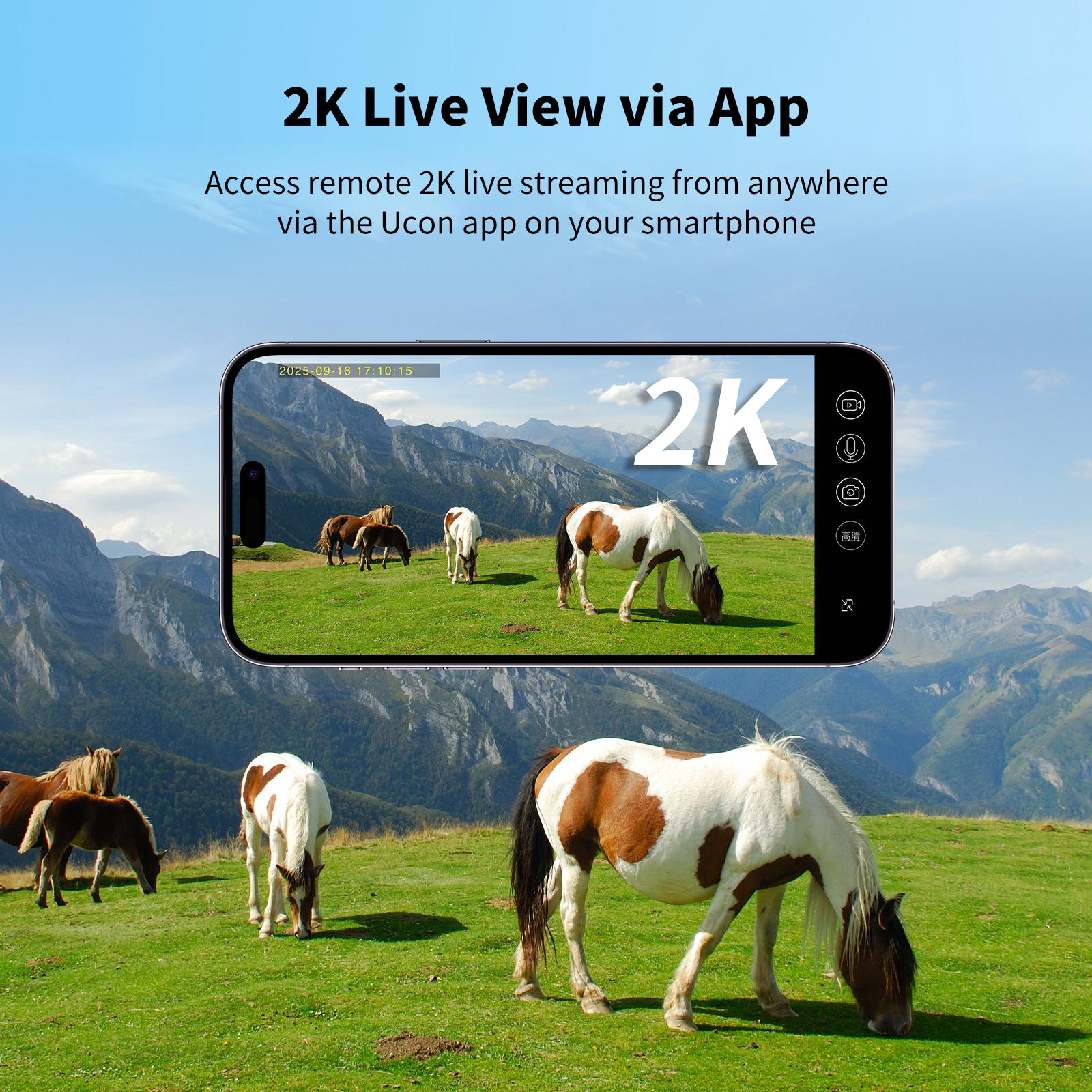 4G LTE Wireless Solar Powered Security Camera CB114S – 2K HD Live View 360° Coverage, No WiFi, Remote APP Controlled, WaterProof, Motion Activated, Night Vision, Outdoor, Data refill is required for Unlimited 4G data usage 4G LTE Wireless Solar Powered Security Camera CB114S – 2K HD Live View 360° Coverage, No WiFi, Remote APP Controlled, WaterProof, Motion Activated, Night Vision, Outdoor, Data refill is required for Unlimited 4G data usage