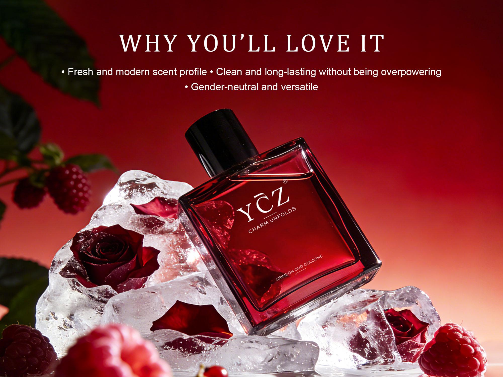 YCZ 2-Pack Perfume - Crimson Oud Cologne Eau De Parfum (Spicy Oriental) & Amber Glow Cologne Eau De Parfum (Fruity-Floral) YCZ 2-Pack Perfume - Crimson Oud Cologne Eau De Parfum (Spicy Oriental) & Amber Glow Cologne Eau De Parfum (Fruity-Floral)