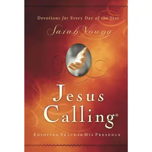 Jesus Calling, Padded Hardcover, with Scripture References: Enjoying Peace in His Presence (A 365-Day Devotional) - The Perfect Christian Gift for Lent and Easter