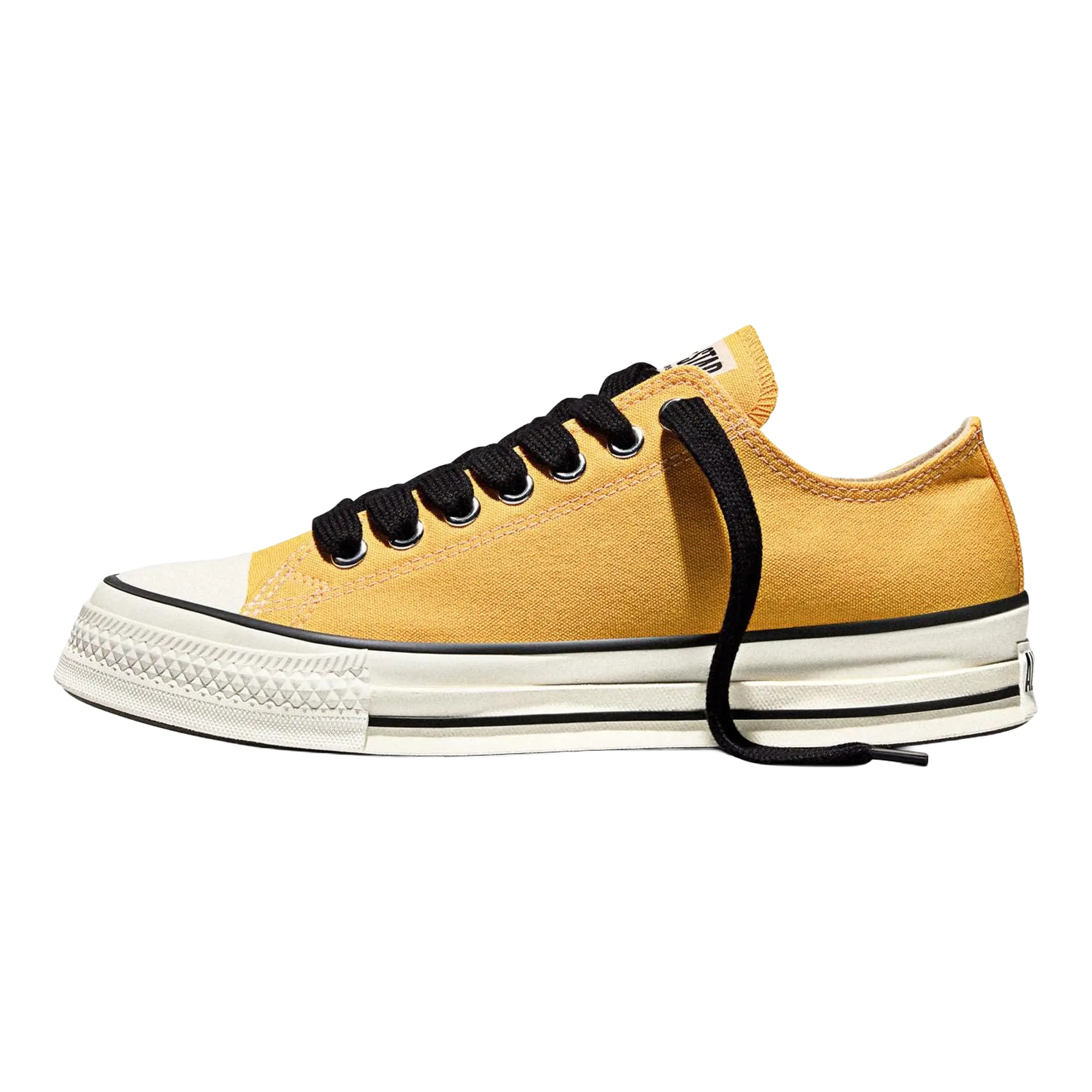 Chuck Taylor Throwback Low "Gold Palm / Vintage White / Black" A18844C