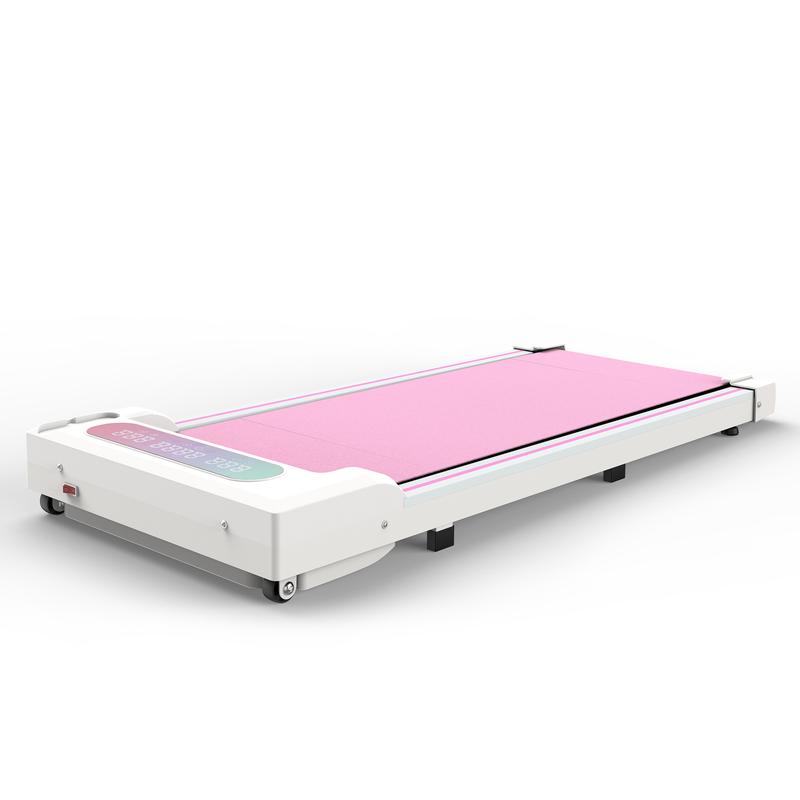 【Bellemave】2.5HP horsepower 2-in-1 folding walking machine with 265 pounds load-bearing capacity, five layers of shock absorption running belt, 0.5-5mph speed regulation, LED multifunctional display, home office, silent sports