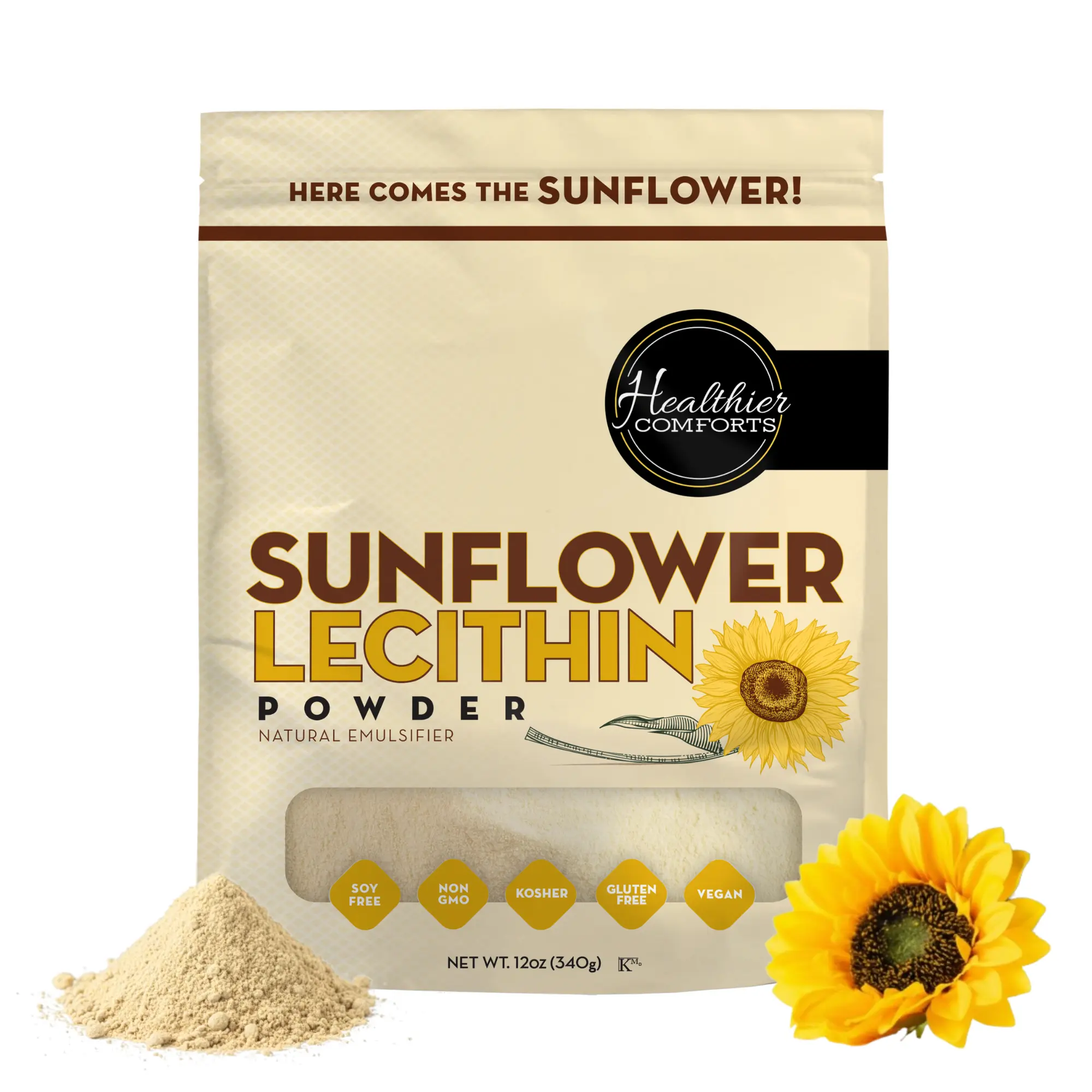 Sunflower Lecithin Powder Sunflower Lecithin Powder