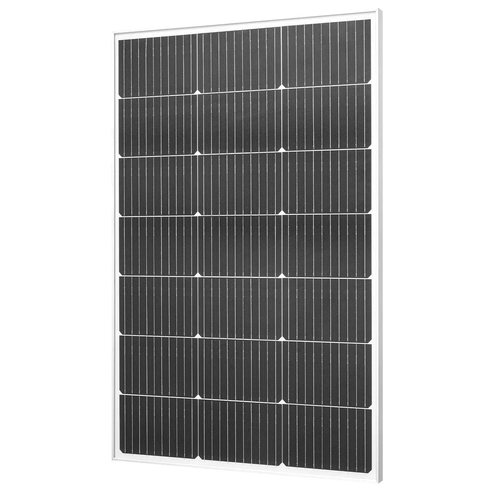 【summerfinds】VEVOR 100W Monocrystalline Solar Panel, 23% High-Efficiency Mono PV Module with Stable MC4 Output & Aluminum Frame, IP65 Waterproof Solar Panel for Car Boat RV Flat Rooftop Off-Grid Applications, Solar Power