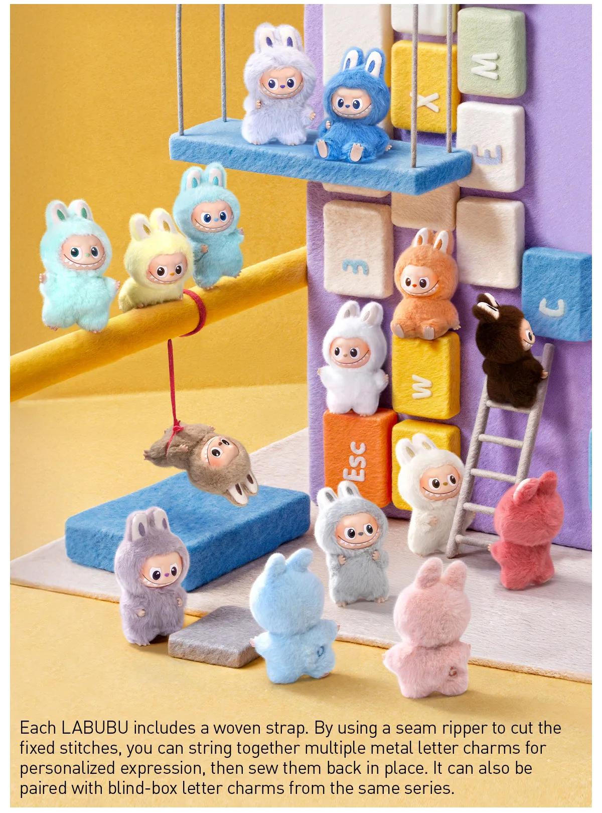 (marie4001)THE MONSTERS Pin for Love Series-Vinyl Plush Pendant Blind Box