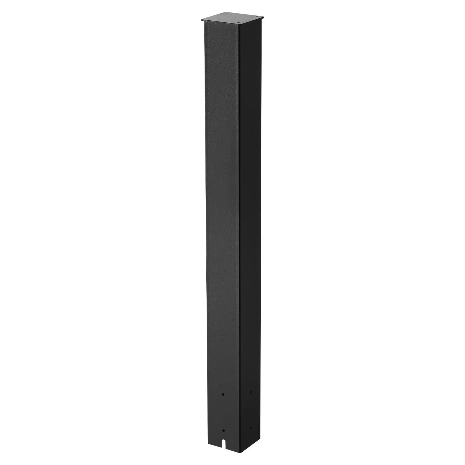【Summerfinds】VEVOR Heavy-Duty Powder-Coated Metal Mailbox Post, 43x4x4 in In-Ground Mounting Stand Kit with Wrench, Screws, Manual, Black, Fits Most Mailboxes, Residential Curbside Use, Easy Install, City-Style Curb Appeal Boost