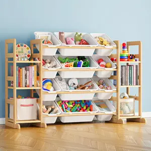 SpaceAid Toy Storage Organizer with 6 Shelves and 12 Bins SpaceAid Toy Storage Organizer with 6 Shelves and 12 Bins