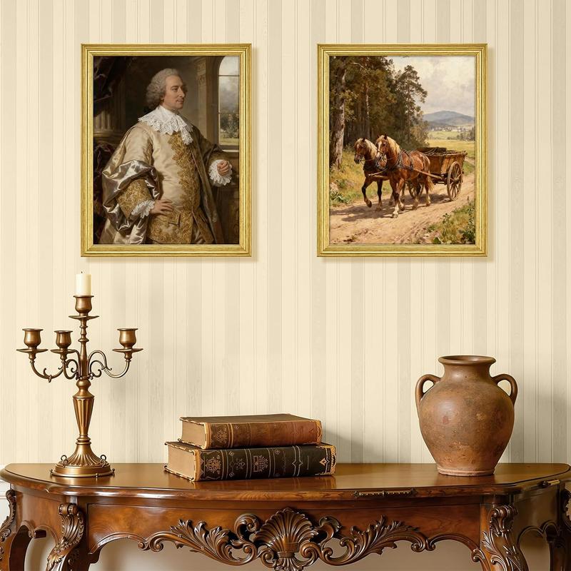 Vintage Picture Frames 11x14, Ornate Wall Picture Frame with Shock-Resistant Acrylic Cover for Residential, Hospitality Design, Exhibition, Christmas