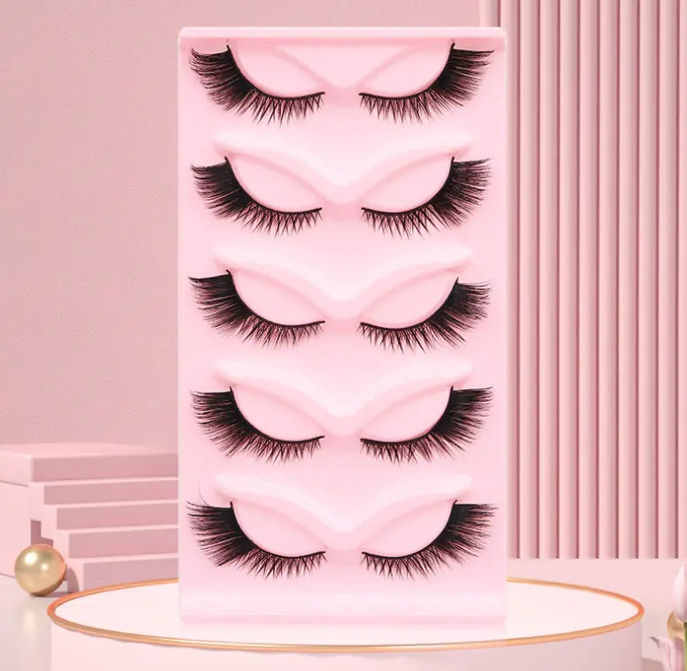 Fake Mink Lash Clusters Kit, DIY Eyelash Extension for Lengthening & Fluffy Volume, Matte Black Cosmetic for Spike & Cat Eye Styling, Eyelashes Extensions, Easy Diy Eyelashes, Makeup, Spiky Lashes, Eyelash Clusters Extensions