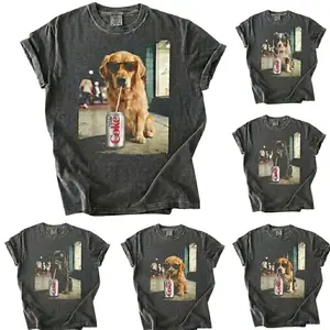 Comfort Colors 50+ Dog Breeds Available Drinking Diet Coke Shirt, Funny Dog Diet Coke Lover Tee, Grunge Frenchie Graphic Shirt, Trendy Aesthetic Dog Tee, Dog Lover Shirt, Patriotic Dog Gift